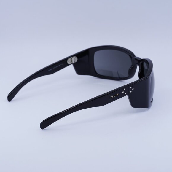 Final Price! Celine CL40290I 01A Black/Smoke Sunglasses CL40290I 01A Shiny Black/Smoke main image 4